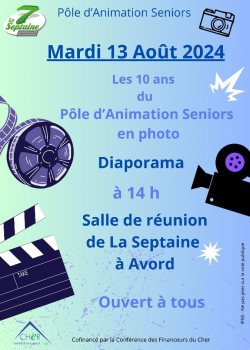 10 ans du Pôle Animation Seniors de la Septaine