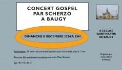 Concert Gospel par Scherzo